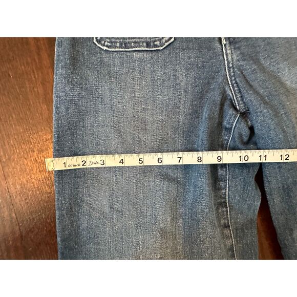 Old Navy Extra High Rise Wide Leg Jeans Size 4 - Picture 8 of 12